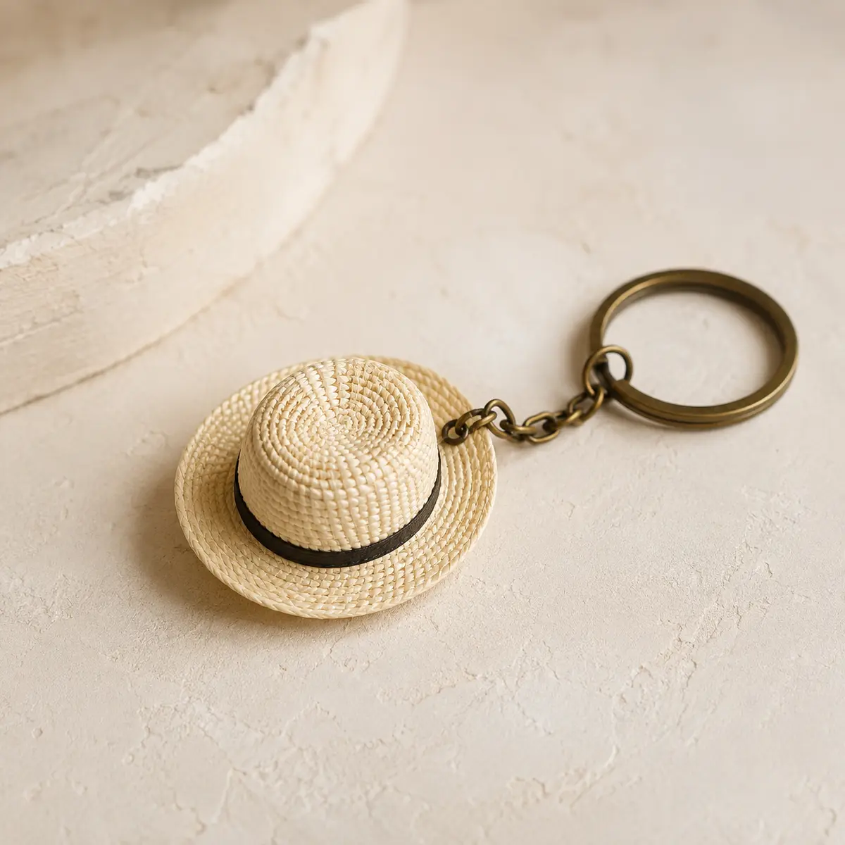 Llavero mini sombrero