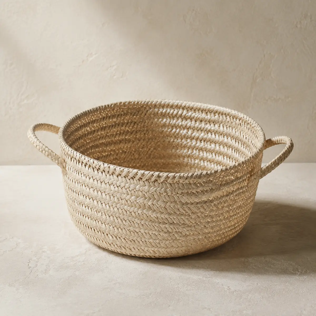 Canasta pequeña de toquilla